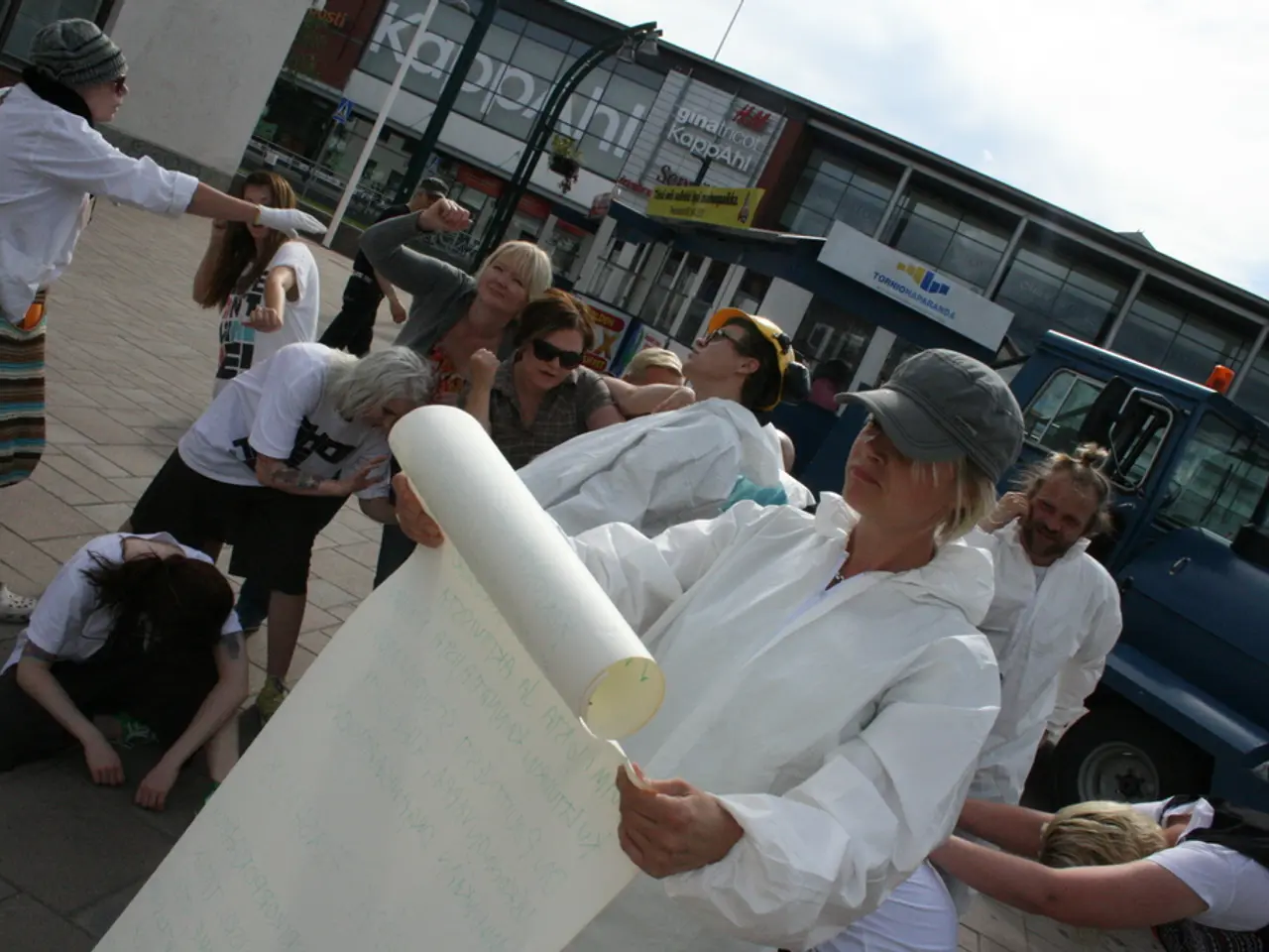 Clashes erupt at Warsaw's annual village fair