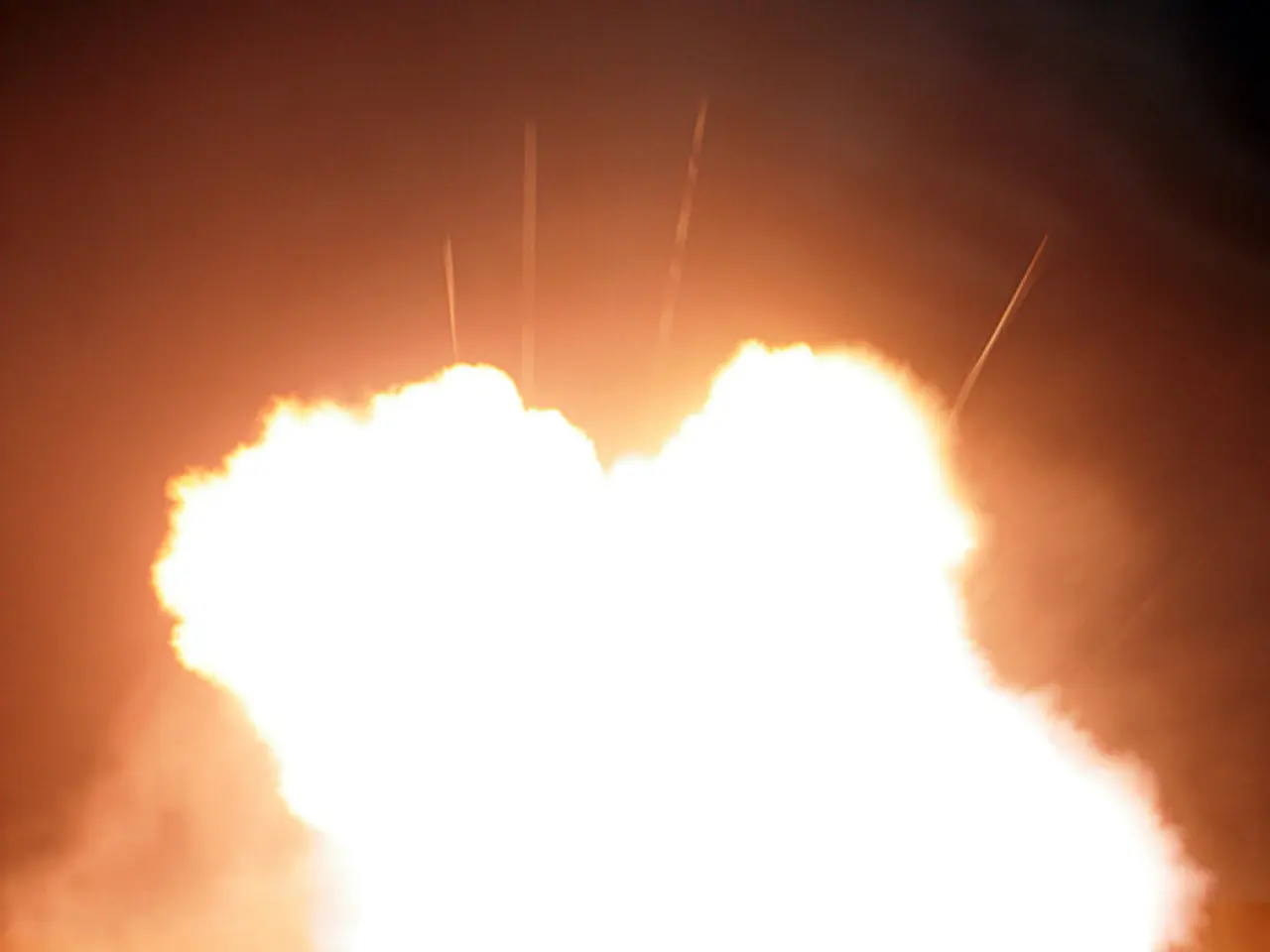 Firefighting Effort: Extensive Blaze Engulfs Multiple Hay Bales