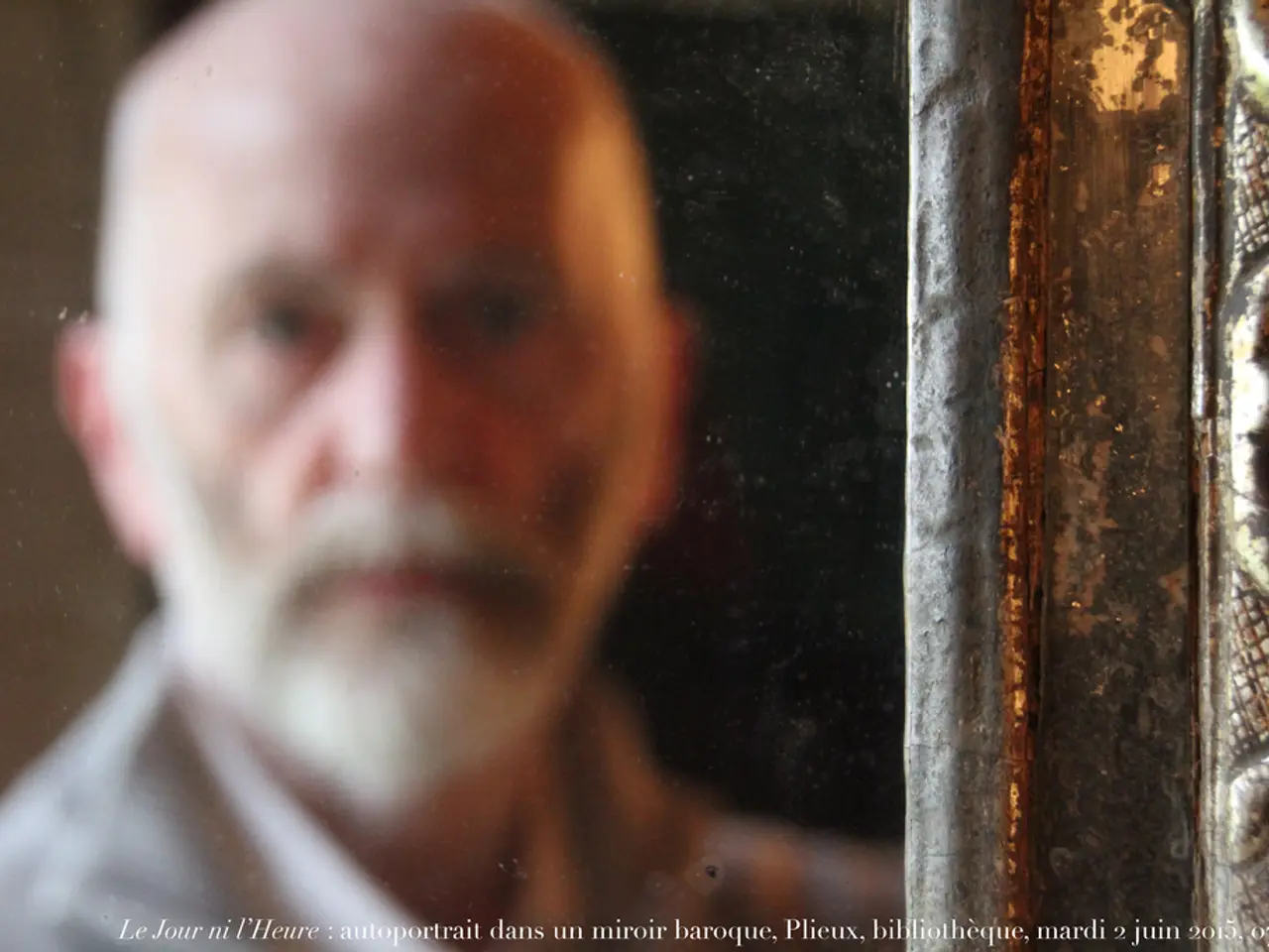 Elderly individual discovered in specified locale.