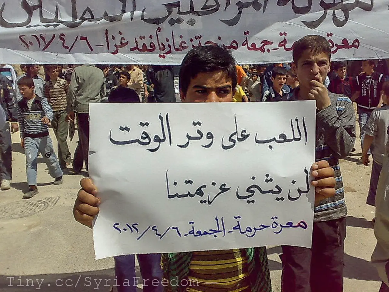 Gathering of Support for Migrants in Alexandria