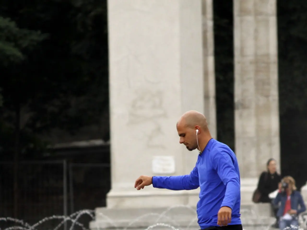 Authorities have issued two arrest warrants for the bicyclist