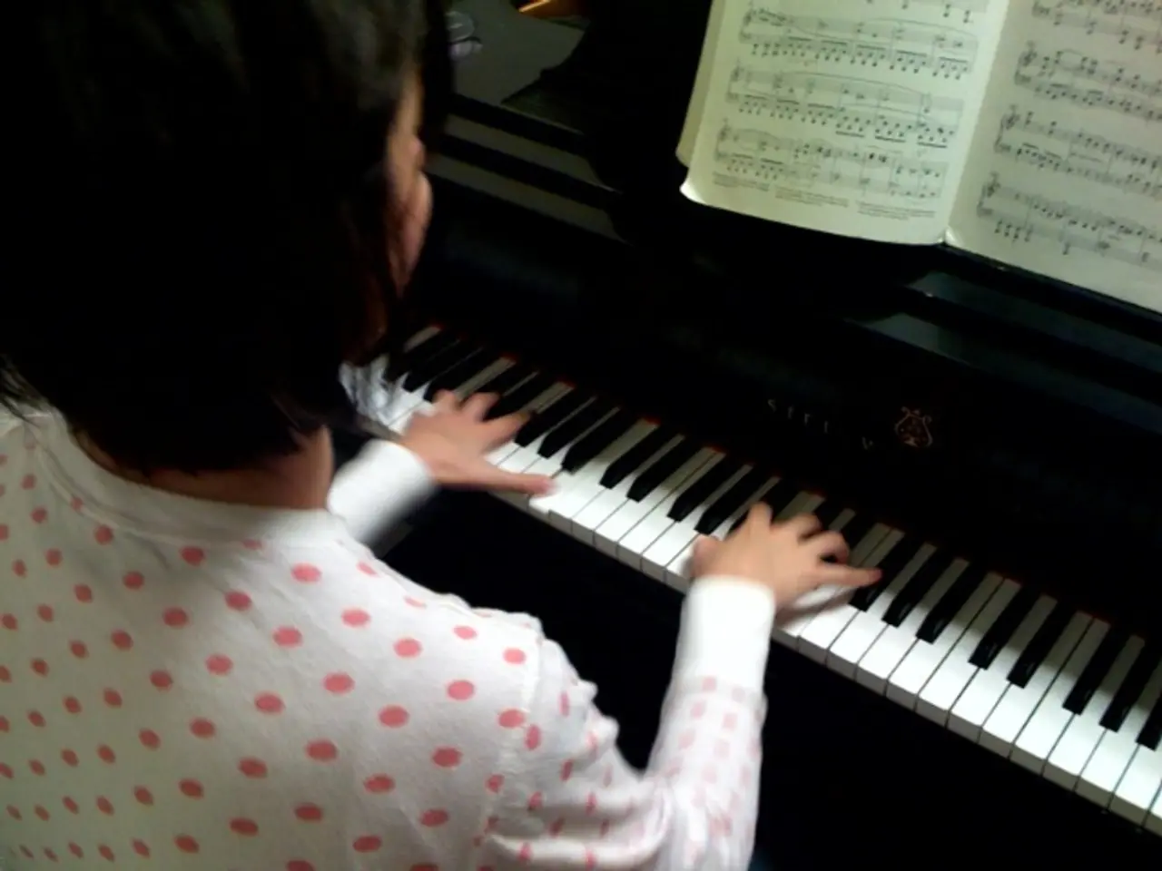 After the age of 40, the brain tends to decline in size. Playing a musical instrument may help to...
