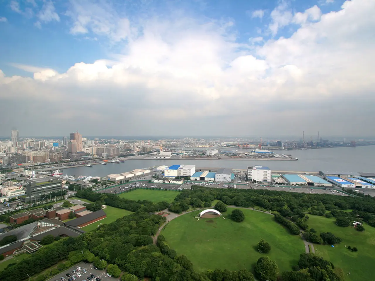 Reflecting back, we journey through the 'Emerald City'