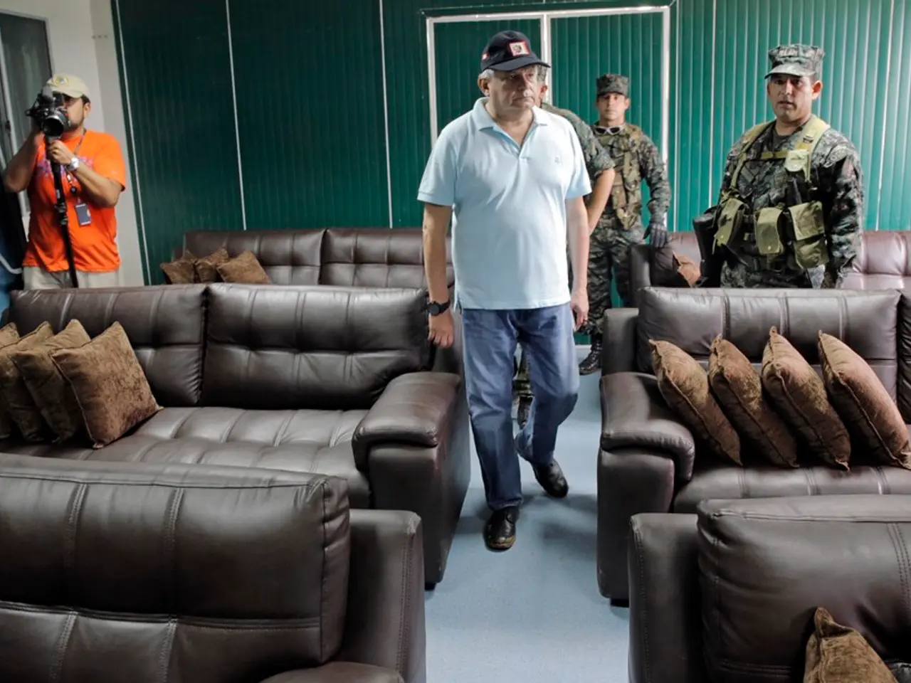 Footage of civilian vehicles being fired upon discovered on devices belonging to detainees from the...