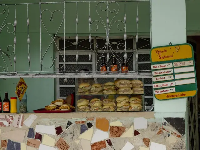 Remains discovered at a burger establishment.