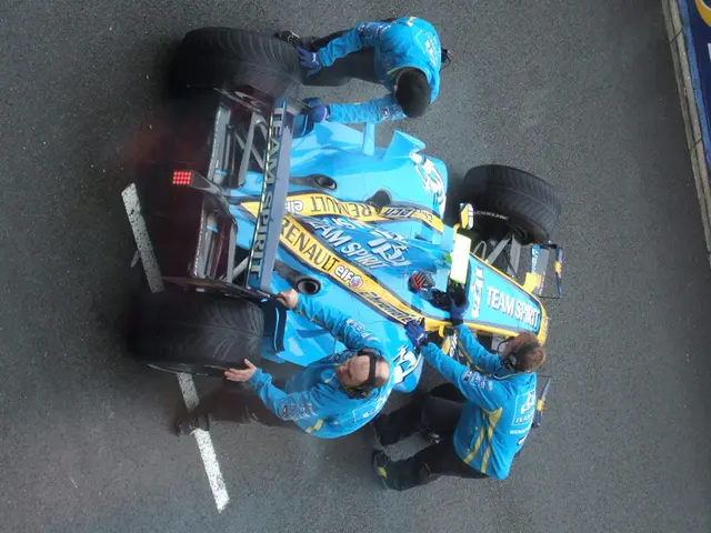 Which individual will take the first turn behind the wheel?