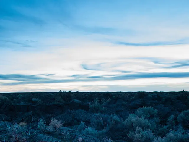 Fires erupting in ten locations throughout New Brunswick, with one displaying a particularly...