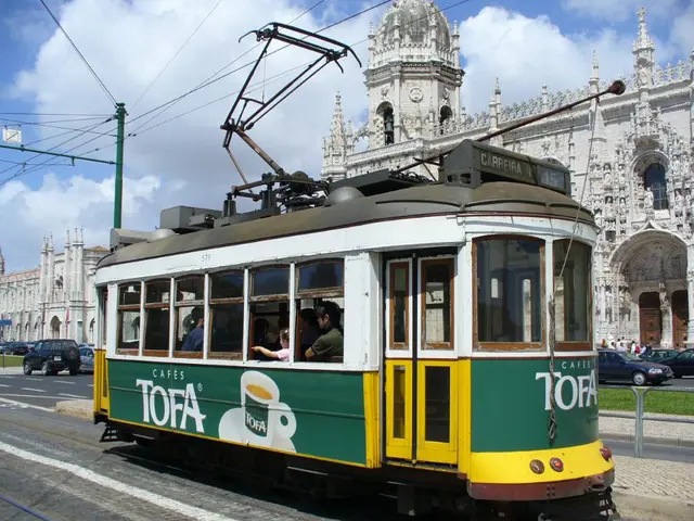 Commencement of regular service: debut of the initial TINA tram during today's official trial run