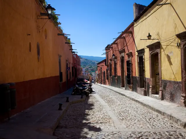 Building site or development project location