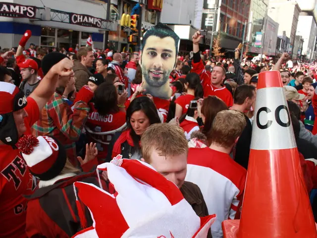 Black sun heading towards town hall