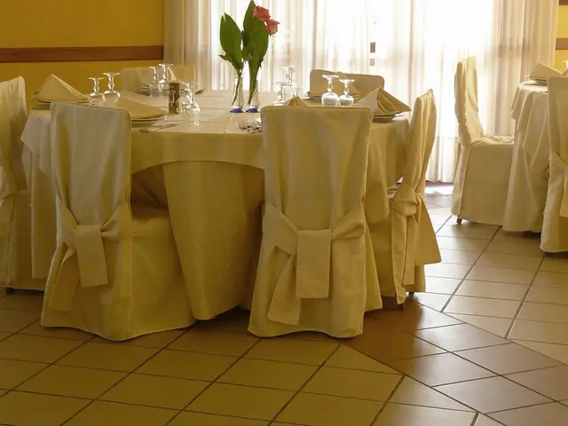 Transformed seating arrangement in patio was an embodiment of artistry at Jamie Lee Curtis's...