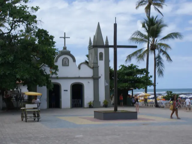 Protester Holds Speech on Highway Median