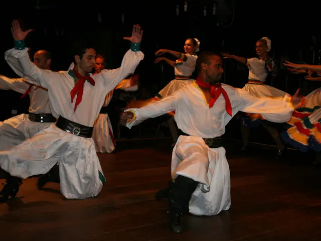 In the realm of dancing, the roles are often reversed: the woman takes the lead, contrary to...